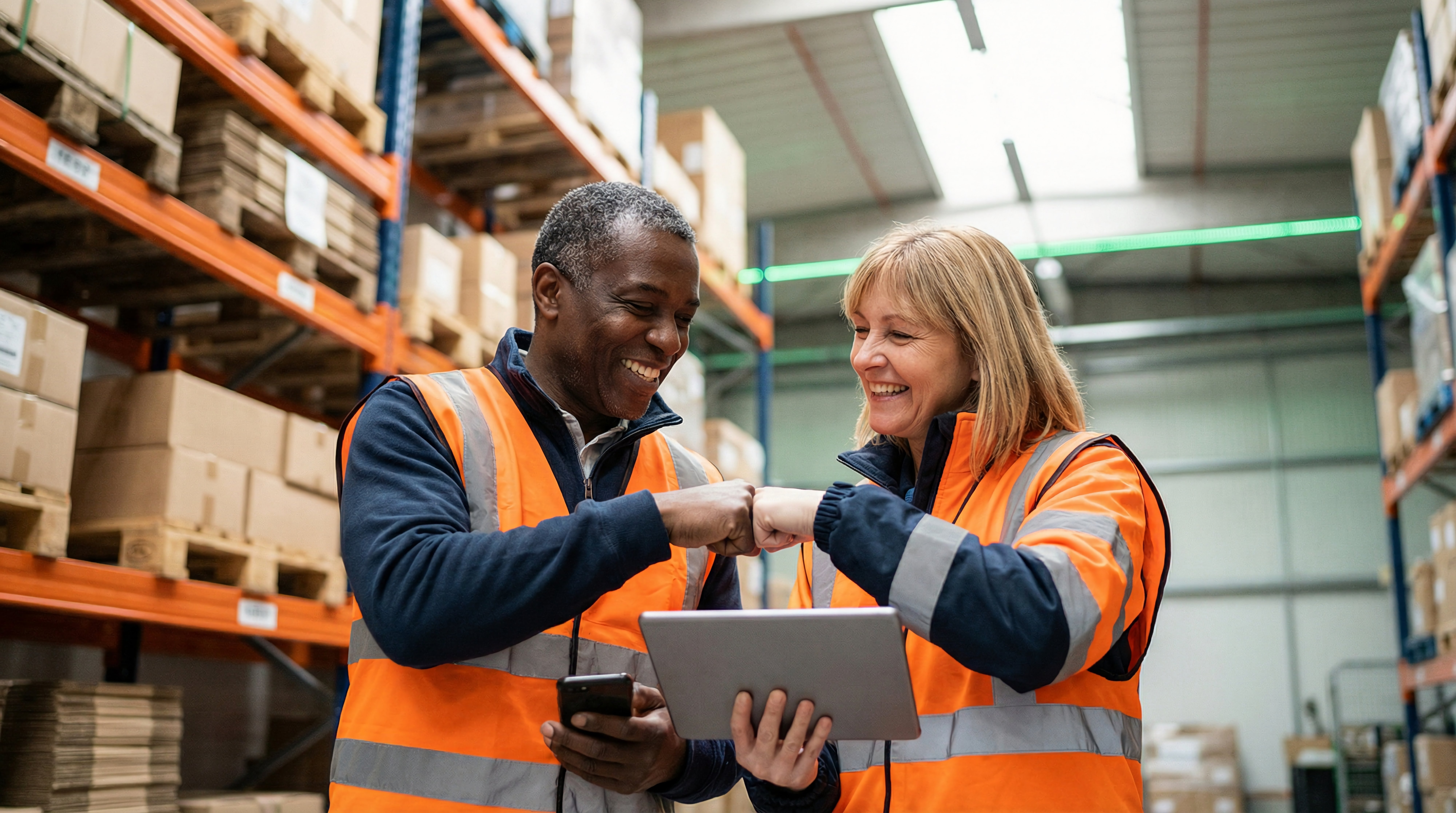 Teamarbeit bei Premium Pet Logistics